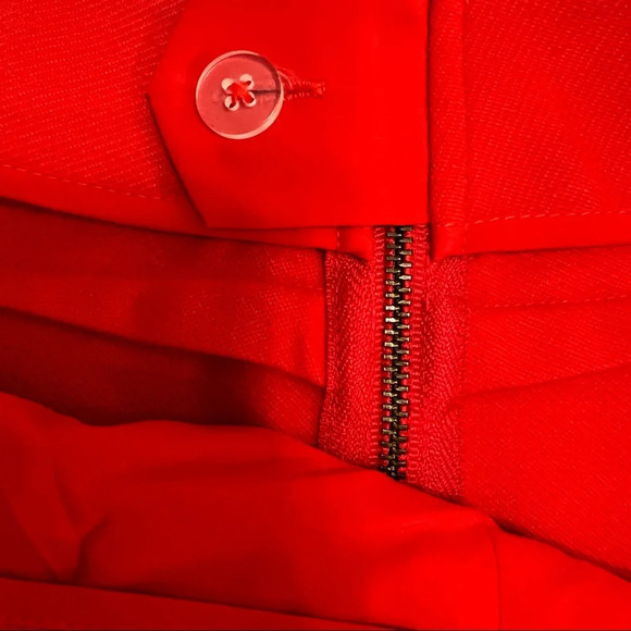 CAbi Sakura Red ALine Skirt. Size 10. NWT. - Picture 11 of 12